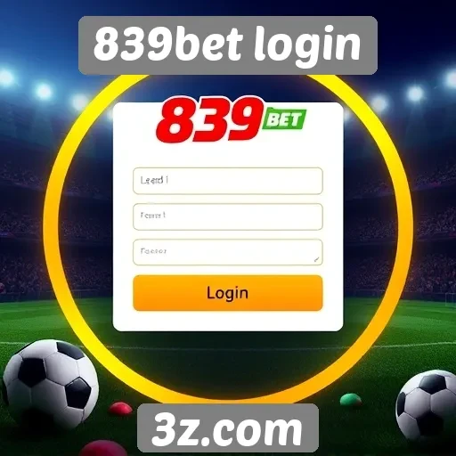 839bet login como opção segura para apostas online